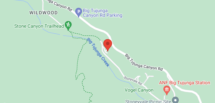 map of Stoneyvale Tujunga, CA 91042
